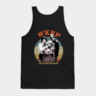 retro wkrp in cincinnati circle Tank Top